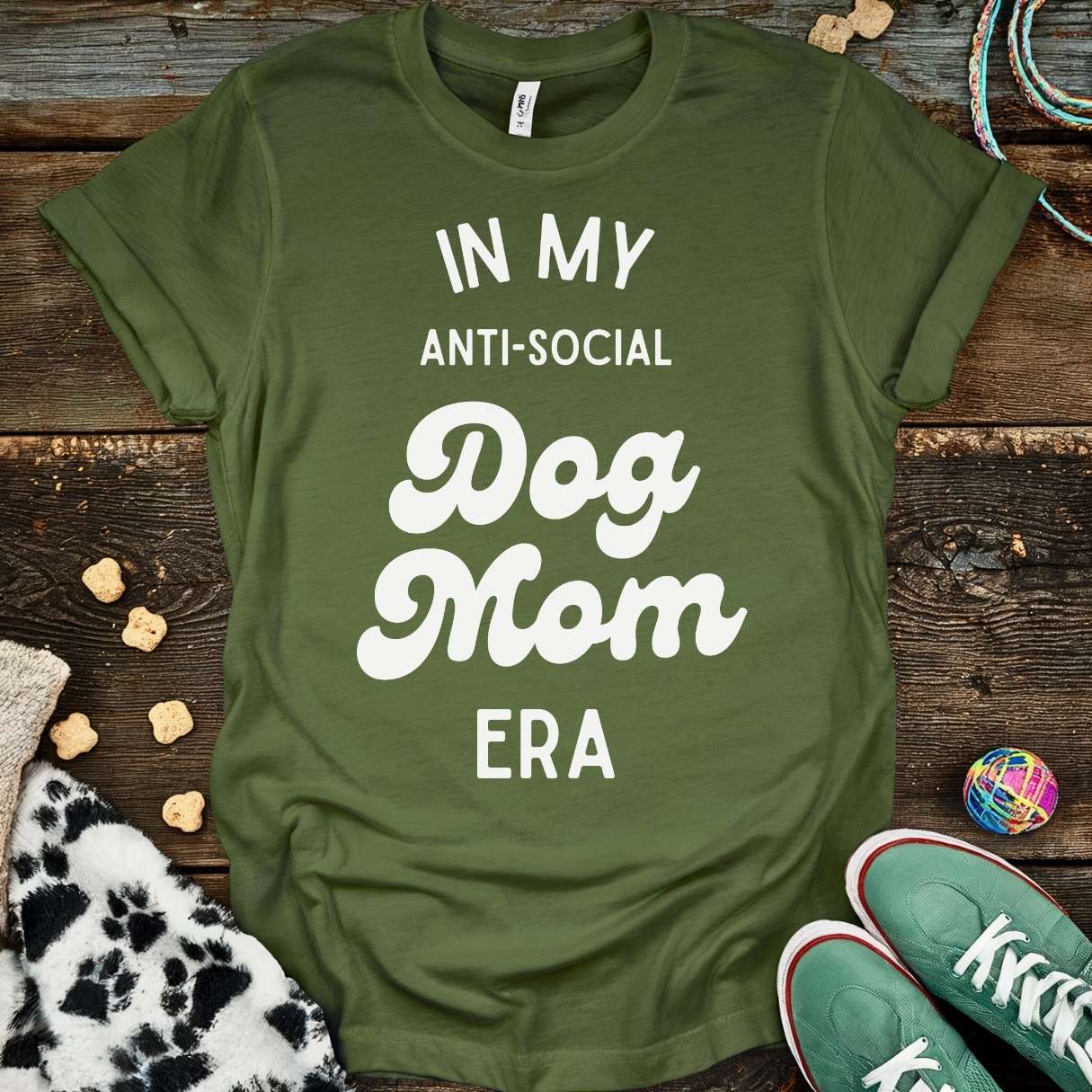 Anti-Social T-Shirt Military Green / S T-Shirt