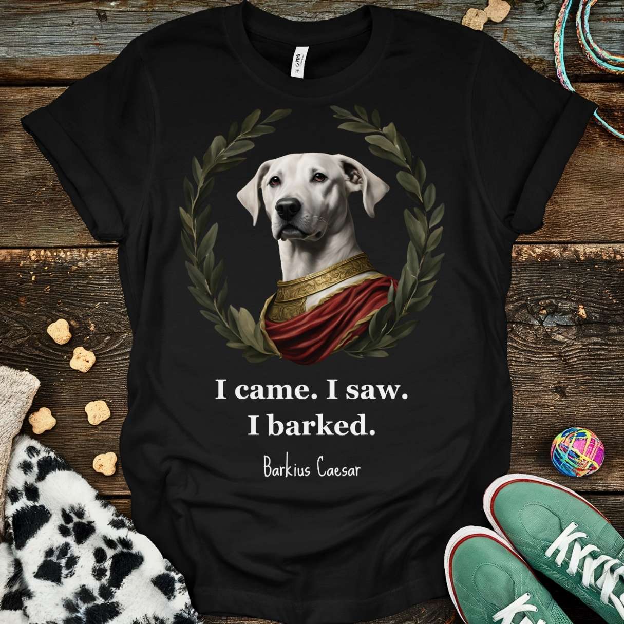 Barkius Caesar T-Shirt Black / S T-Shirt