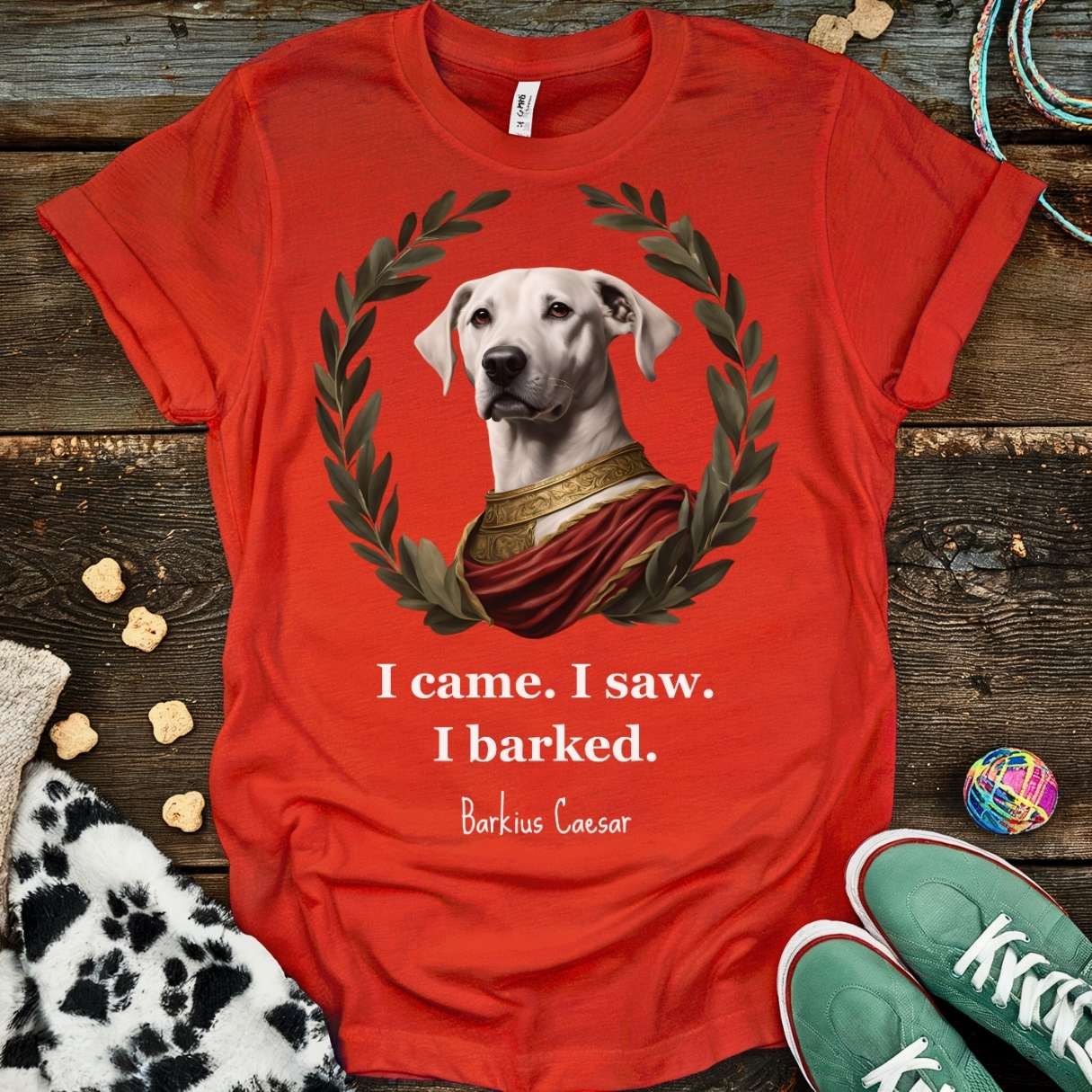 Barkius Caesar T-Shirt Red / S T-Shirt