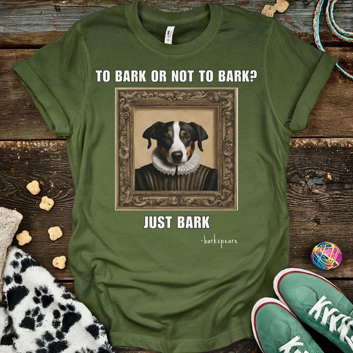 Barkspeare T-Shirt Military Green / S T-Shirt