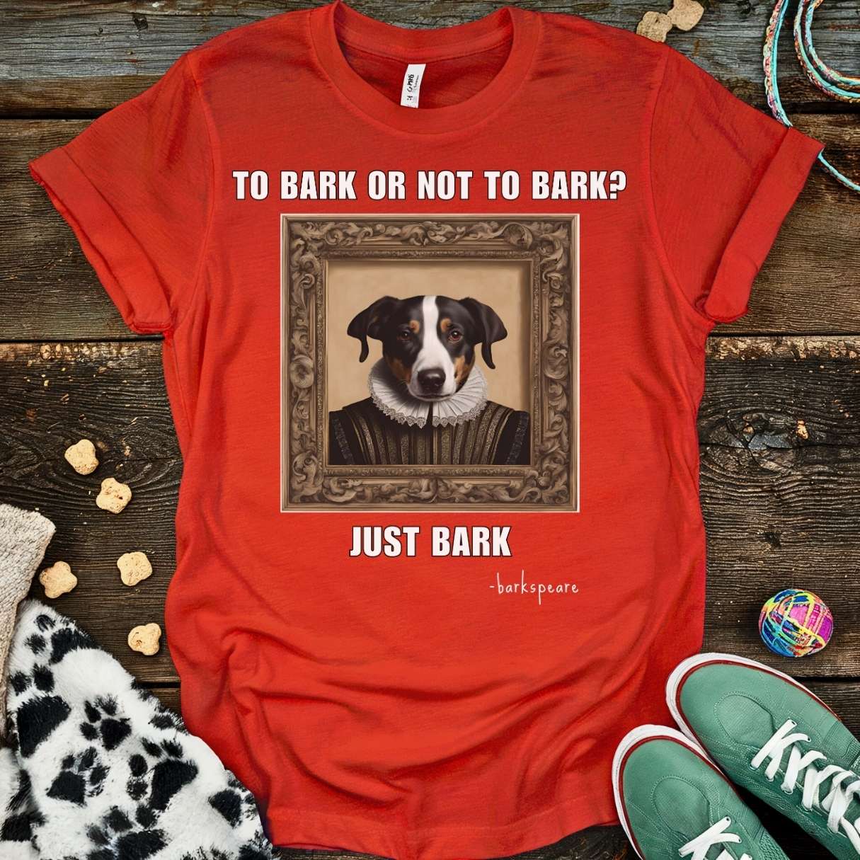 Barkspeare T-Shirt Red / S T-Shirt