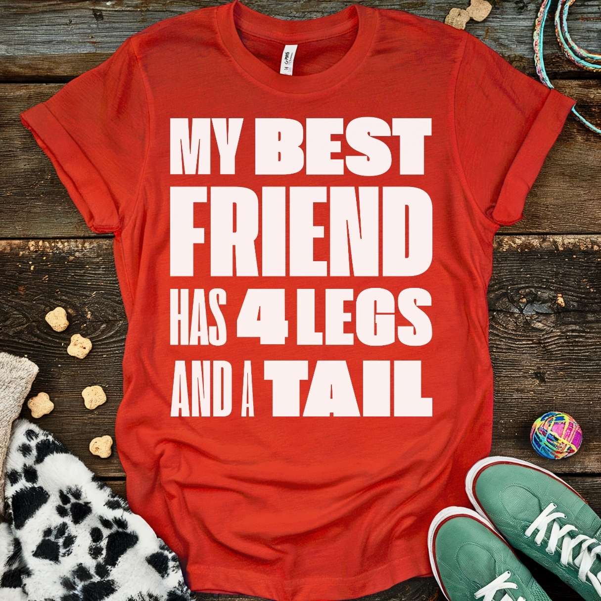 Best Friend T-Shirt Red / S T-Shirt