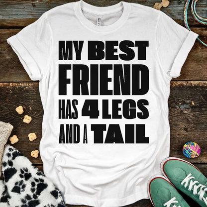 Best Friend T-Shirt White / S T-Shirt