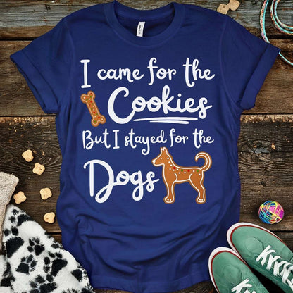 Came For Cookies T-Shirt Navy / S T-Shirt