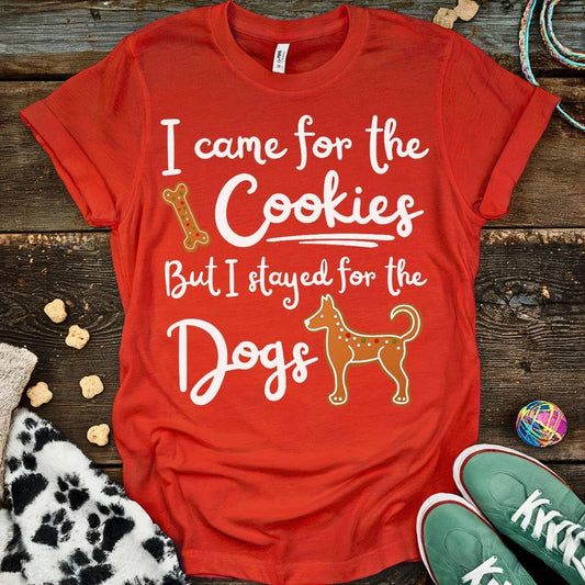 Came For Cookies T-Shirt Red / S T-Shirt