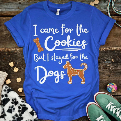 Came For Cookies T-Shirt Royal / S T-Shirt