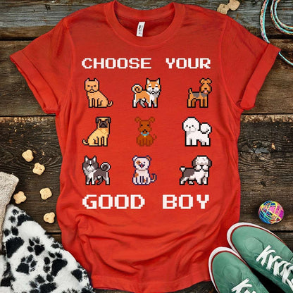 Choose Your Boy T-Shirt Red / S T-Shirt