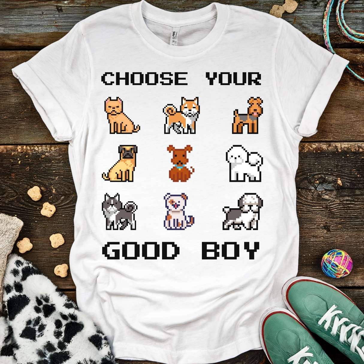 Choose Your Boy T-Shirt White / S T-Shirt