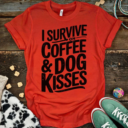 Coffee & Kisses T-Shirt Red / S T-Shirt