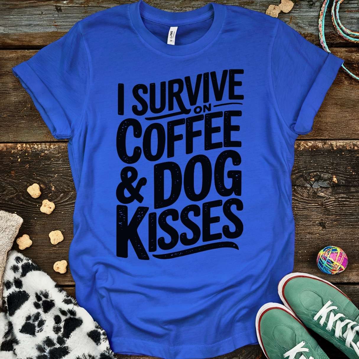 Coffee & Kisses T-Shirt Royal / S T-Shirt