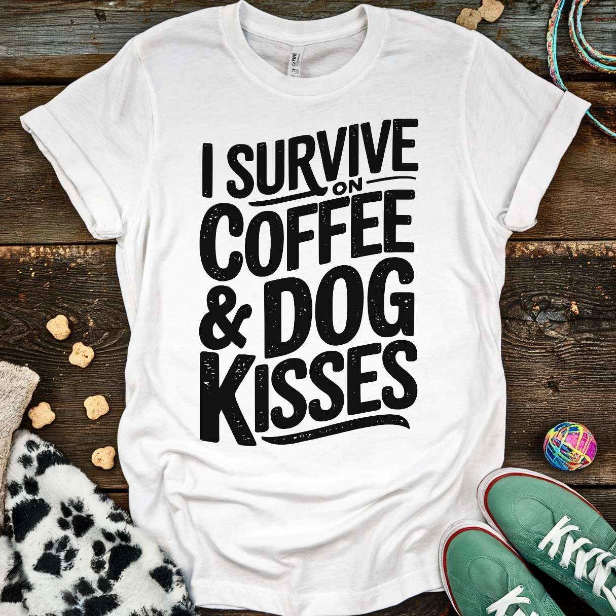 Coffee & Kisses T-Shirt White / S T-Shirt