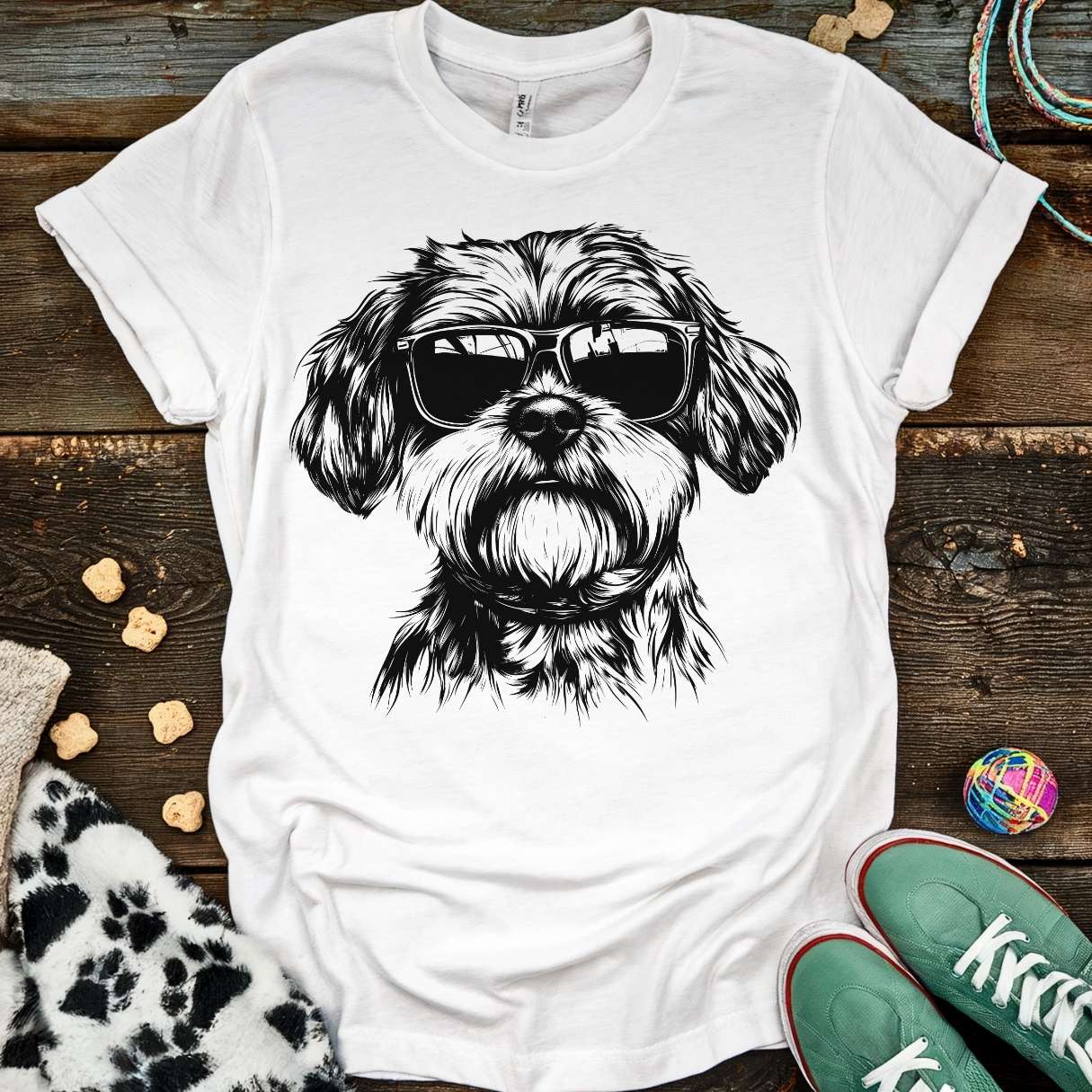 Cool Dog T-Shirt White / S T-Shirt