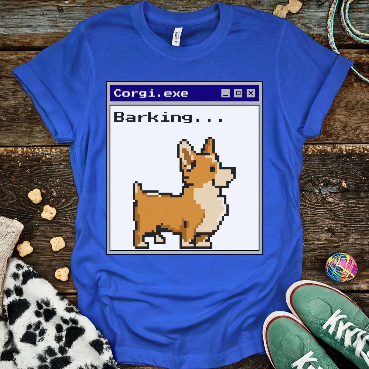 Corgi.exe T-Shirt Royal / S T-Shirt