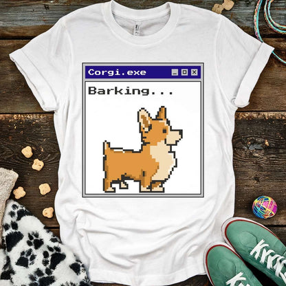 Corgi.exe T-Shirt White / S T-Shirt