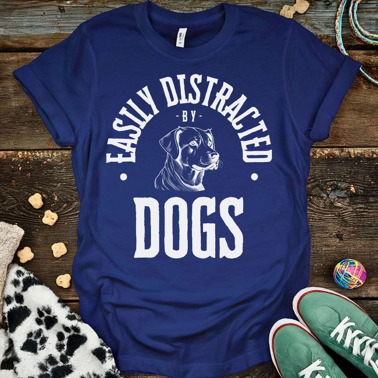 Distracted By T-Shirt Navy / S T-Shirt