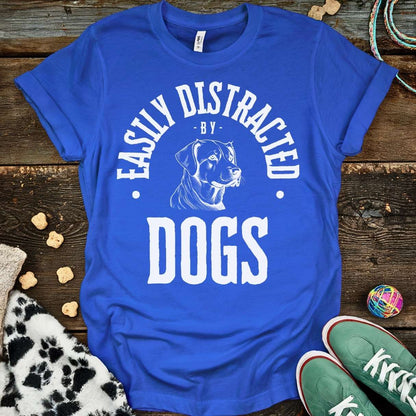 Distracted By T-Shirt Royal / S T-Shirt