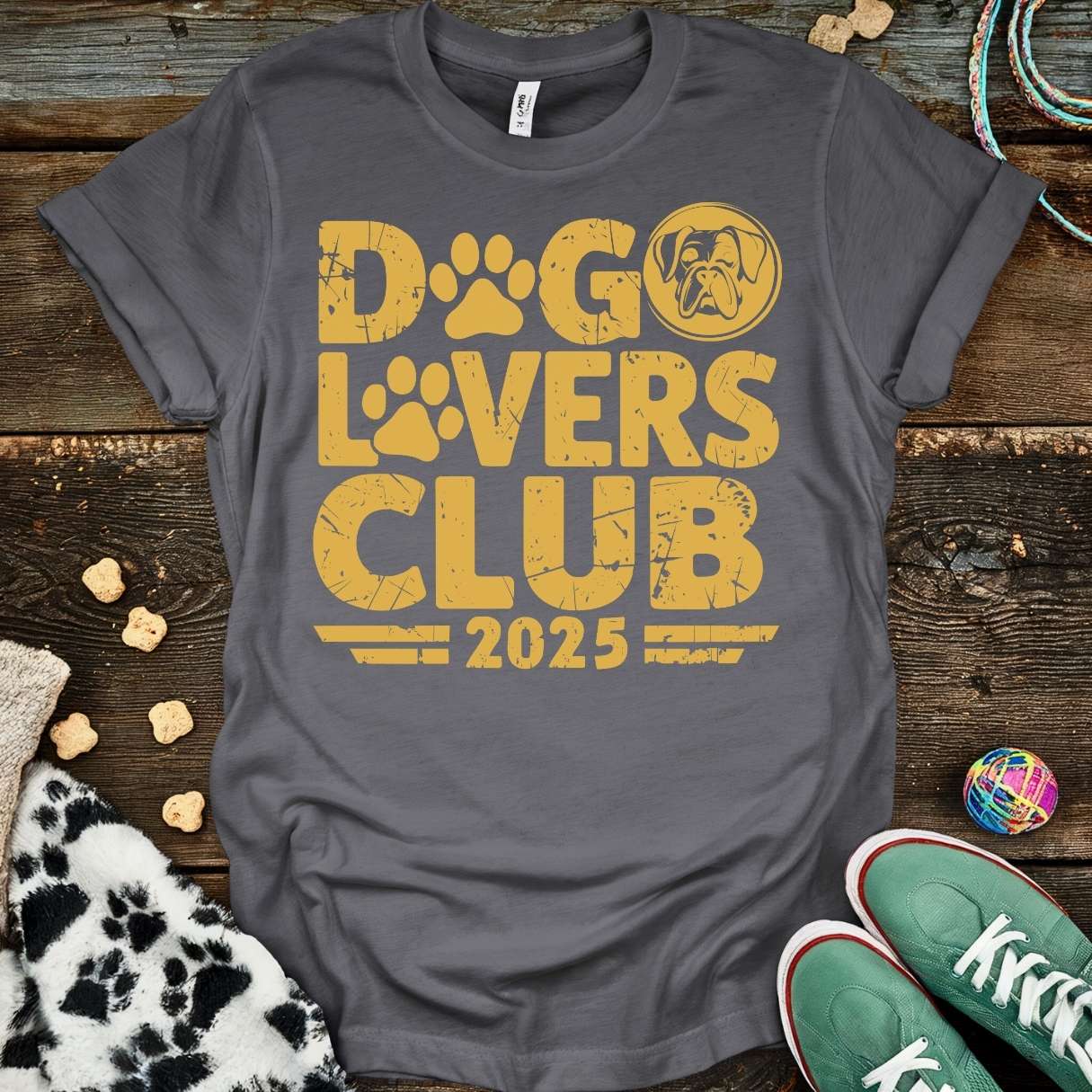 Dog Lover Team T-Shirt Charcoal / S T-Shirt