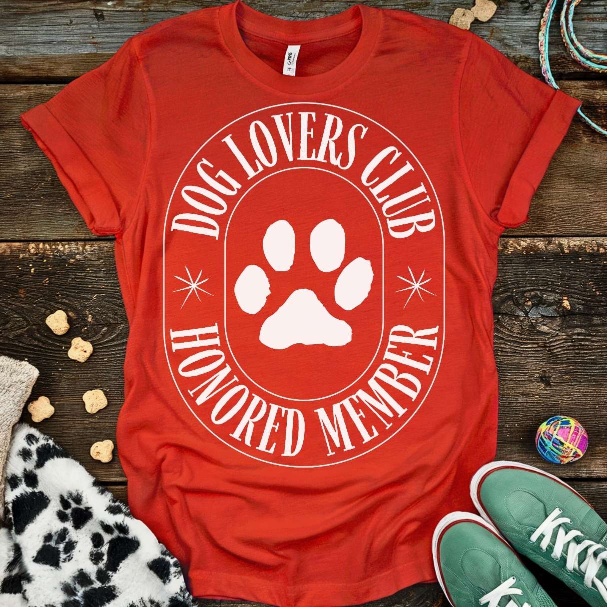 Dog Lovers Club T-Shirt Red / S T-Shirt