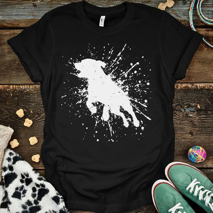 Dog Splash T-Shirt Black / S T-Shirt