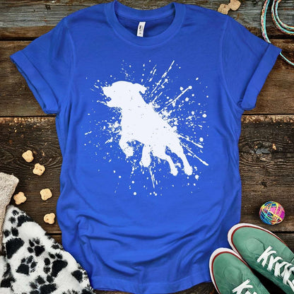 Dog Splash T-Shirt Royal / S T-Shirt