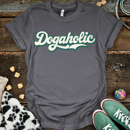 Dogaholic T-Shirt Charcoal / S T-Shirt