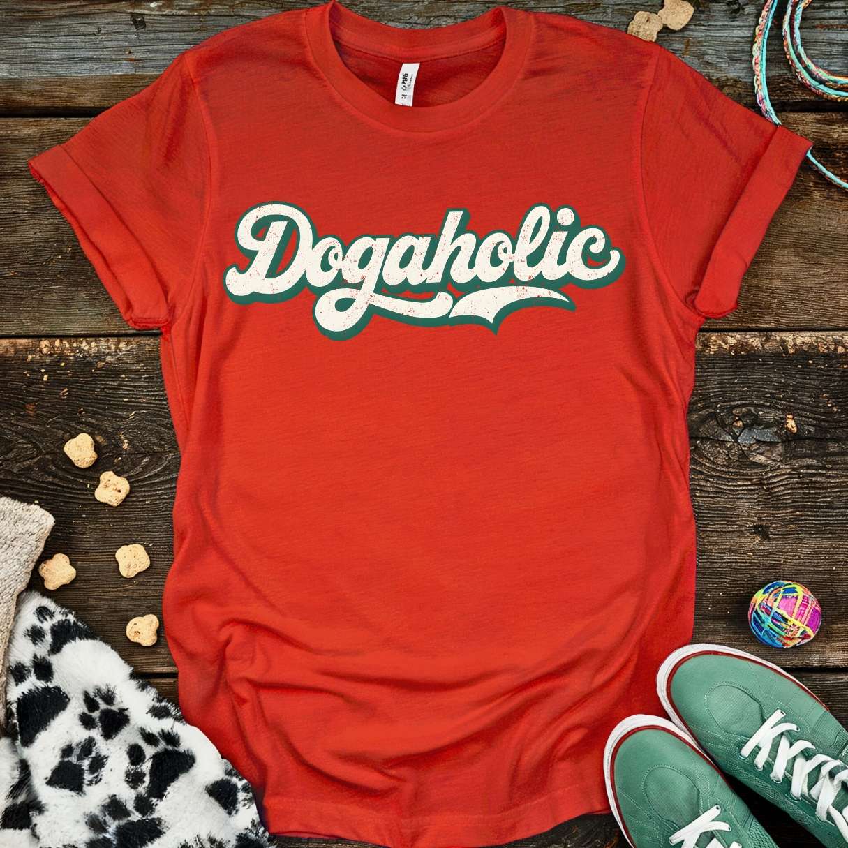 Dogaholic T-Shirt Red / S T-Shirt