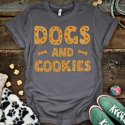 Dogs and Cookies T-Shirt Charcoal / S T-Shirt