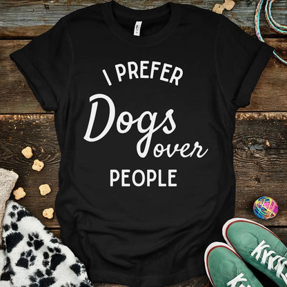 Dogs > People T-Shirt Black / S T-Shirt