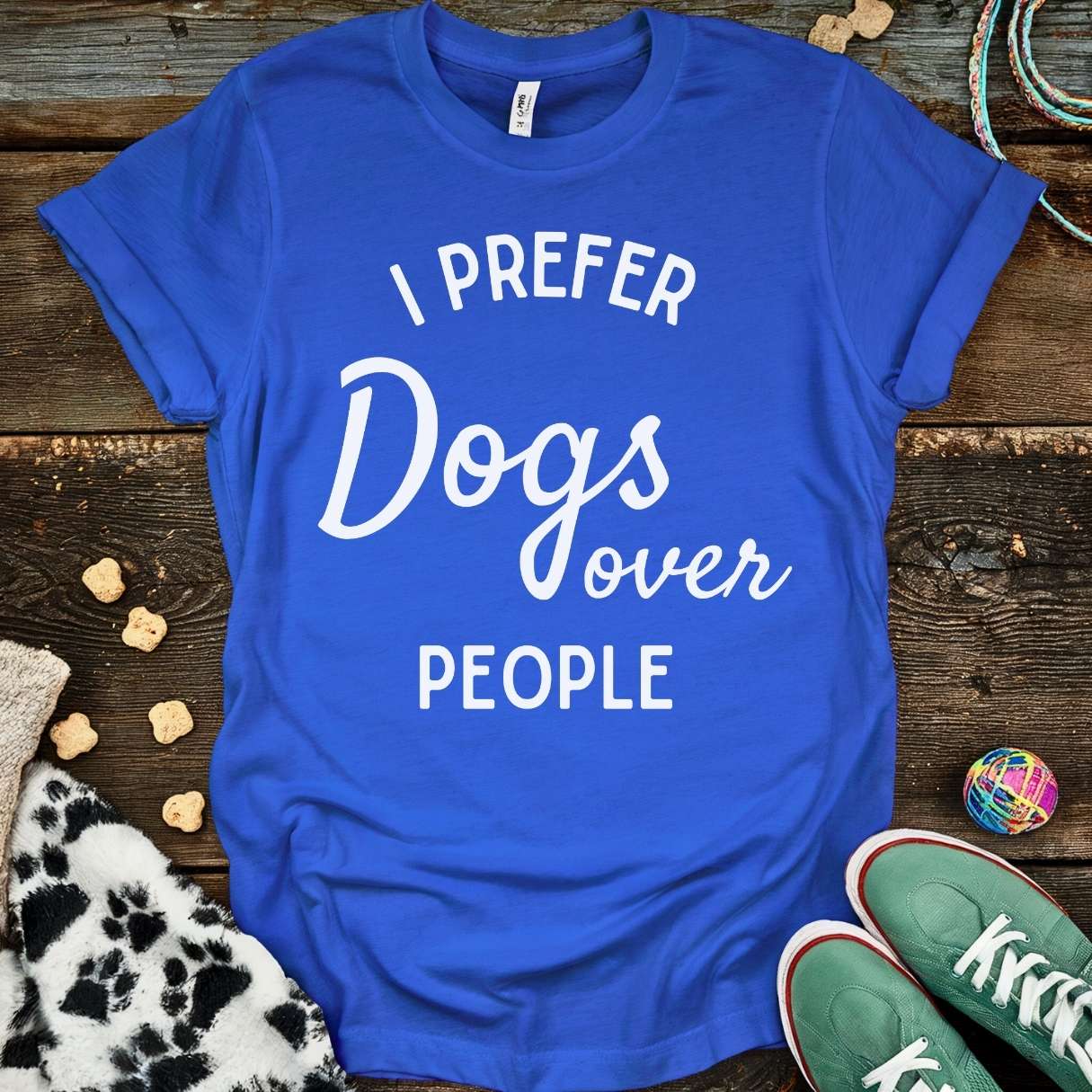 Dogs > People T-Shirt Royal / S T-Shirt