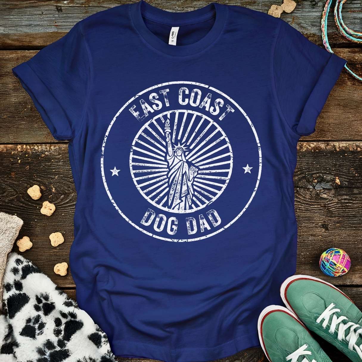 East Coast Dad T-Shirt Navy / S T-Shirt