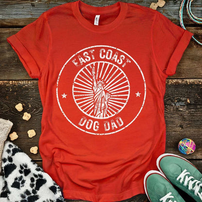 East Coast Dad T-Shirt Red / S T-Shirt