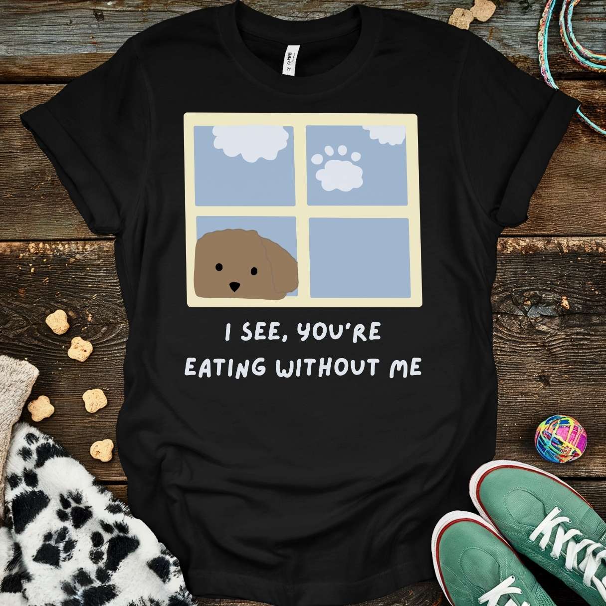 Eating Without Me T-Shirt Black / S T-Shirt