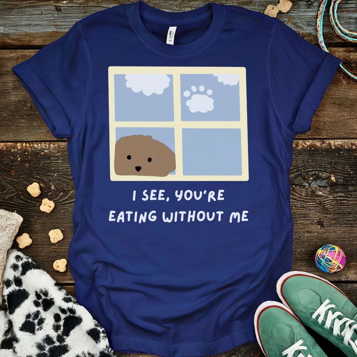 Eating Without Me T-Shirt Navy / S T-Shirt