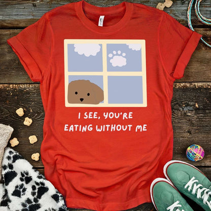 Eating Without Me T-Shirt Red / S T-Shirt