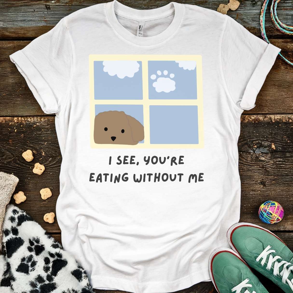 Eating Without Me T-Shirt White / S T-Shirt