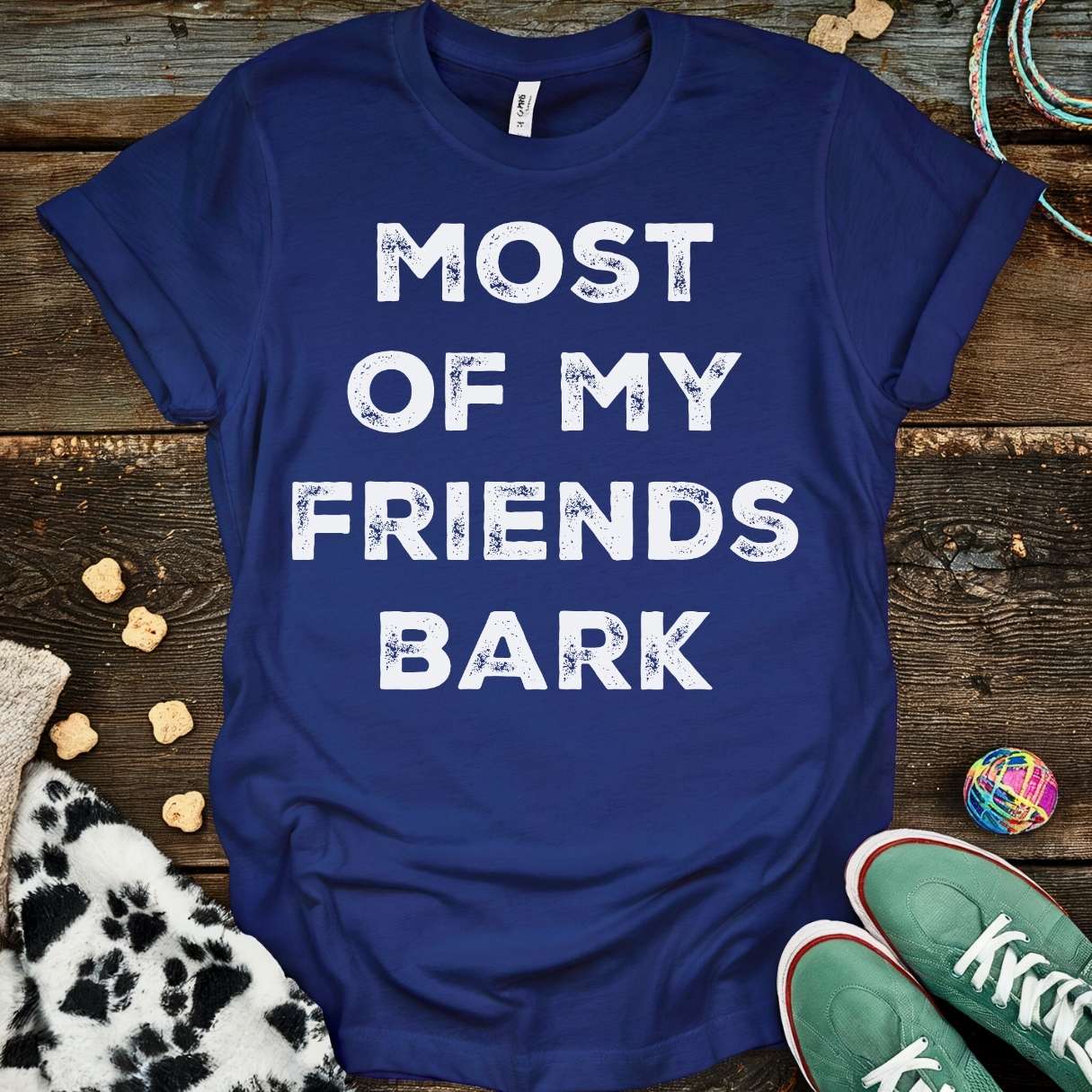 Friends Bark T-Shirt Navy / S T-Shirt