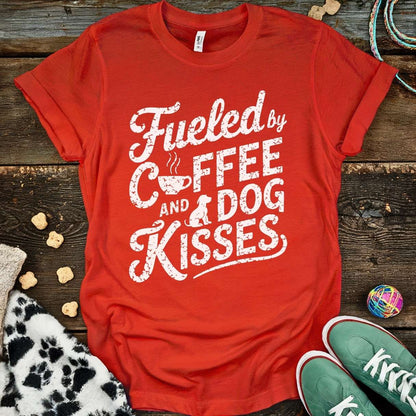 Fueled By Coffee T-Shirt Red / S T-Shirt