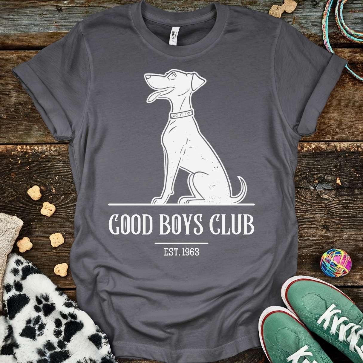 Good Boys Club T-Shirt Charcoal / S T-Shirt