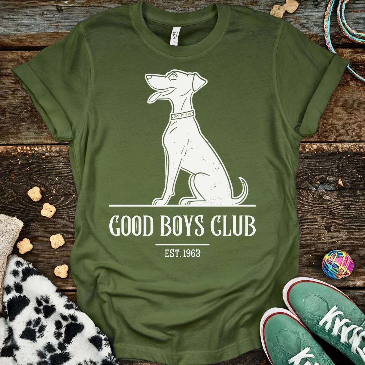 Good Boys Club T-Shirt Military Green / S T-Shirt