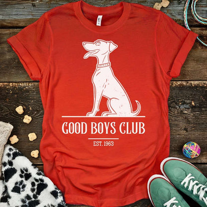 Good Boys Club T-Shirt Red / S T-Shirt