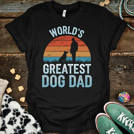 Greatest Dad T-Shirt Black / S T-Shirt