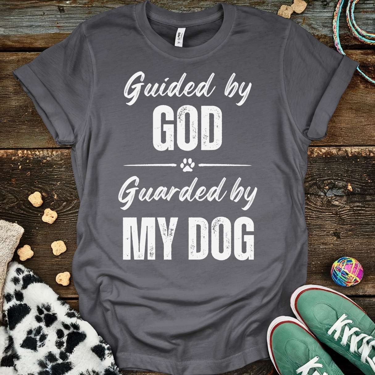 Guided By God T-Shirt Charcoal / S T-Shirt