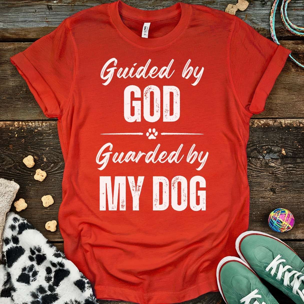 Guided By God T-Shirt Red / S T-Shirt