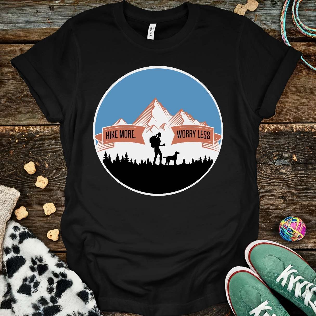 Hike More T-Shirt Black / S T-Shirt