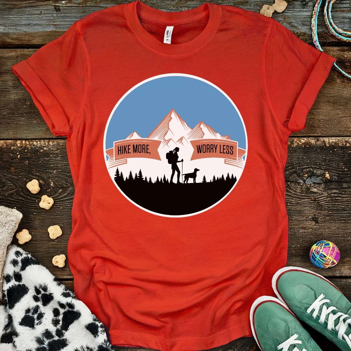 Hike More T-Shirt Red / S T-Shirt