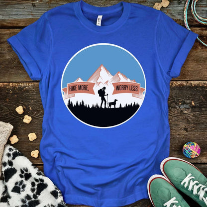 Hike More T-Shirt Royal / S T-Shirt