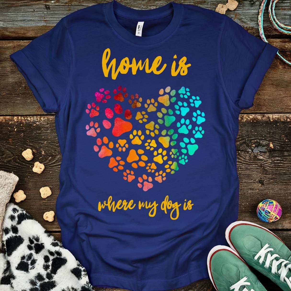 Home Is T-Shirt Navy / S T-Shirt