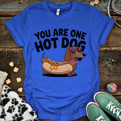 Hot Dog T-Shirt Royal / S T-Shirt