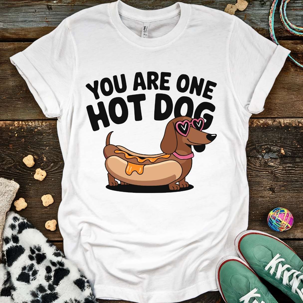 Hot Dog T-Shirt White / S T-Shirt