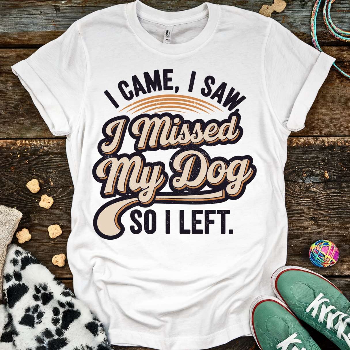 I Came, I Left T-Shirt White / S T-Shirt